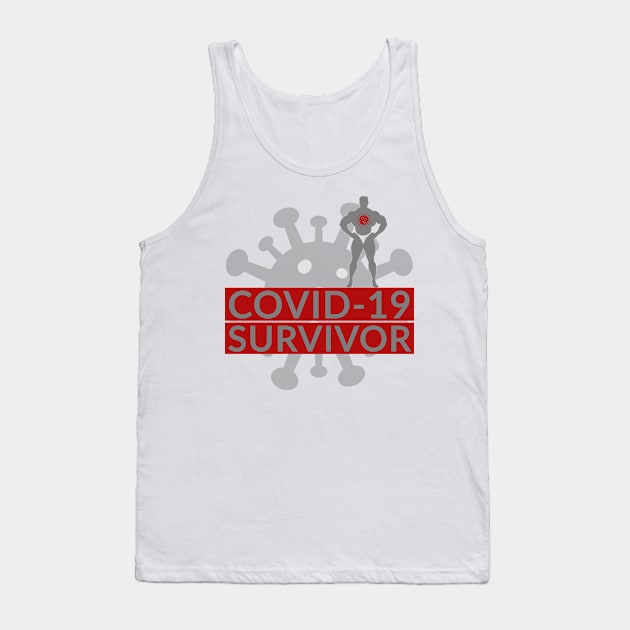 COVID-19 Survivor Tank Top by Shirtacle